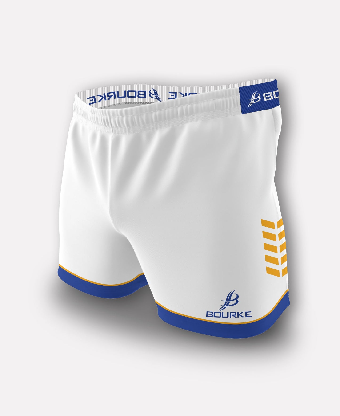 Flex Chevron Adult Shorts (White/Blue/Amber)