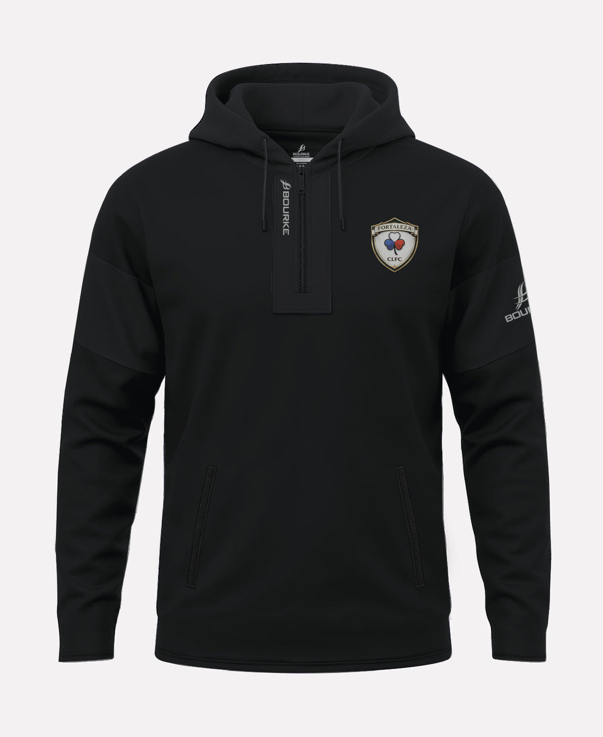 Fortaleza CLFC TEASRA Half Zip Hoodie (Black)