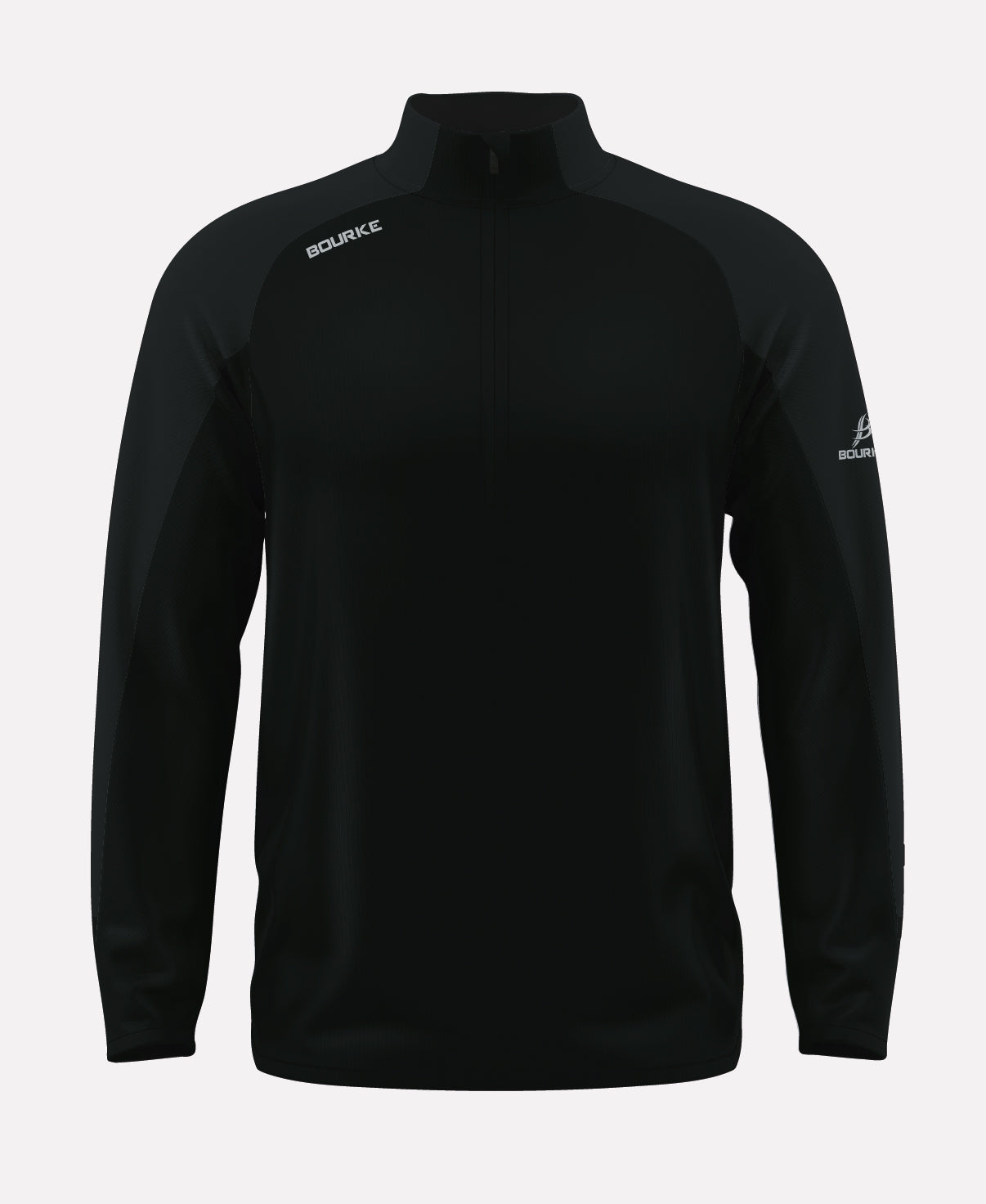 FORTIS Kids Half Zip (Black)