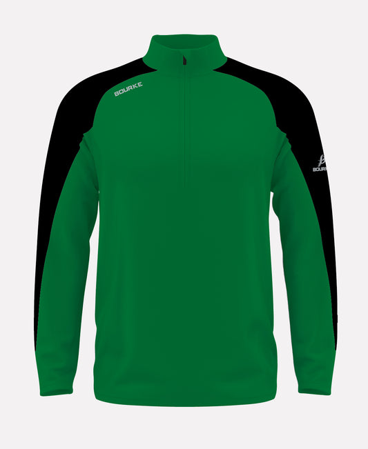 FORTIS Kids Half Zip (Green/Black)