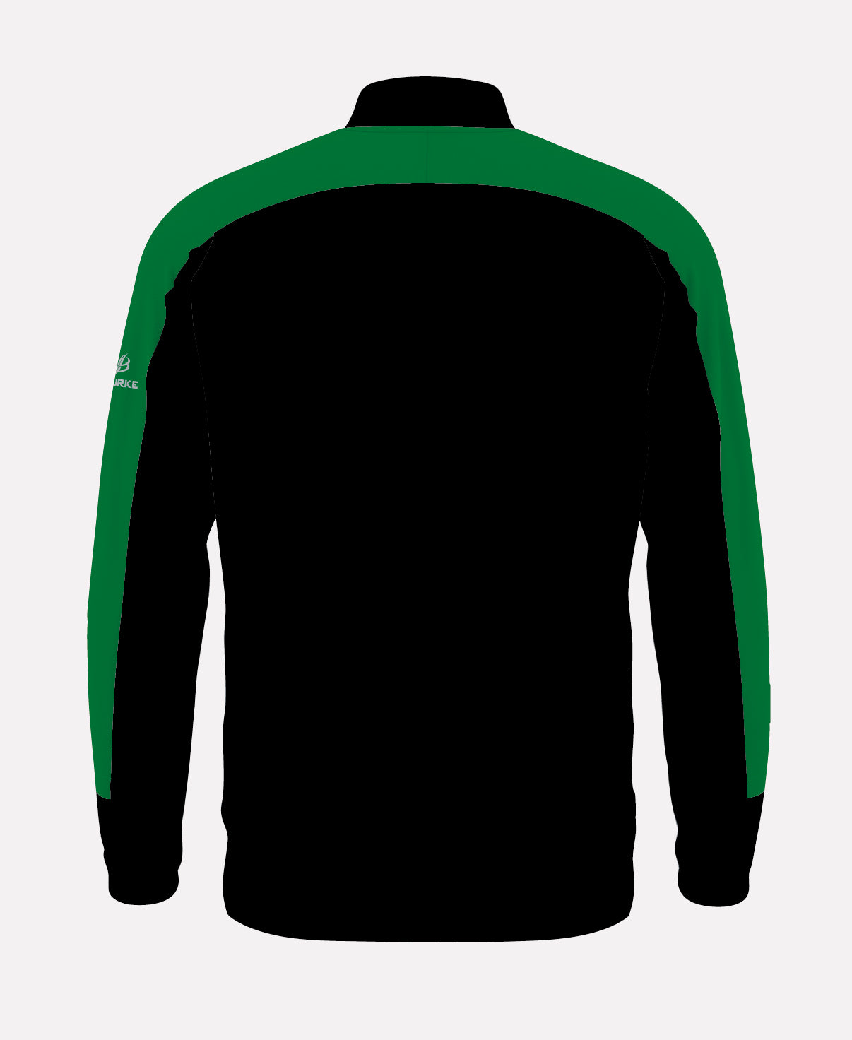 FORTIS Adult Half Zip (Black/Green)