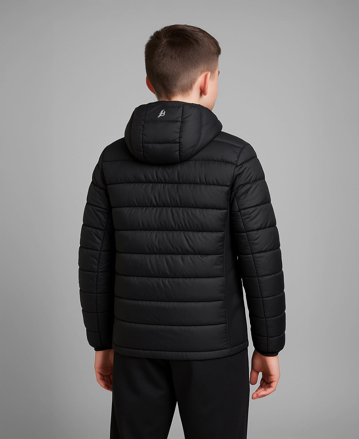 FORTIS Kids Hooded Jacket (Black)