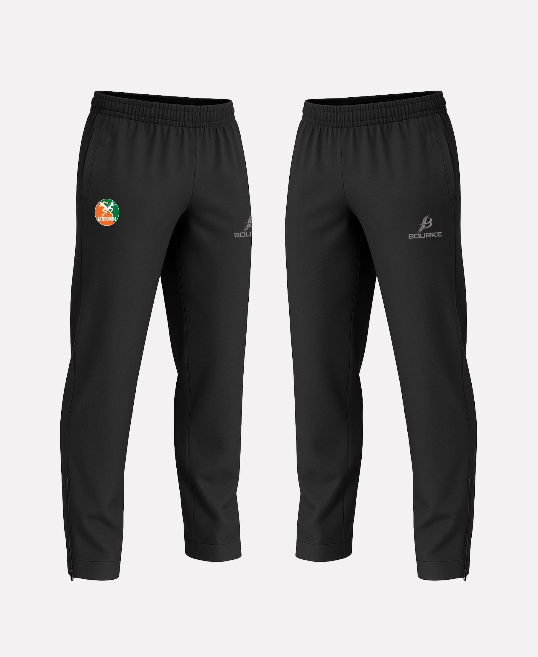 Freedom Runners BARR Joggers (Black) – Bourke Sports (.COM) Website