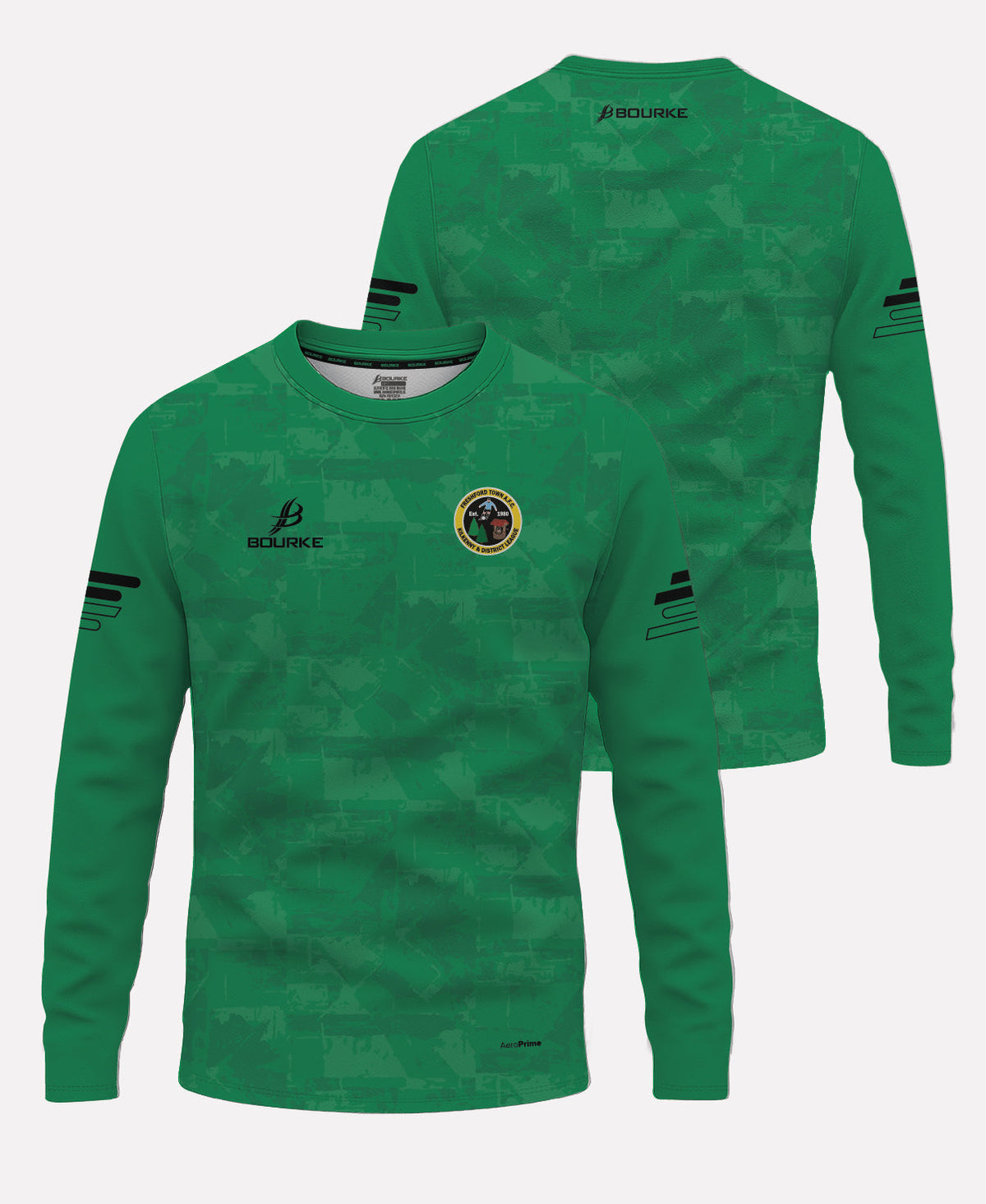 Freshford Town FC Warm Up Crew Neck 26/27 (Green/Black)