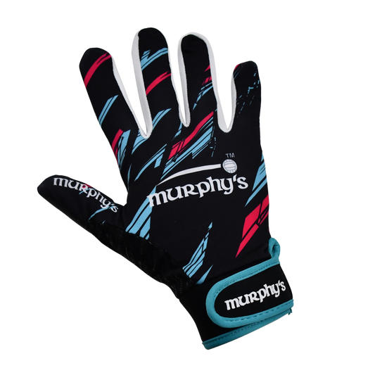 Murphys Gaelic Gloves Adults (Black/Blue/Pink)