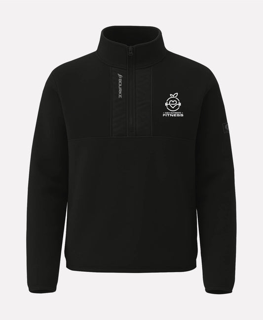 G&S Ultimate Fitness TEASRA Half Zip Fleece (Black)