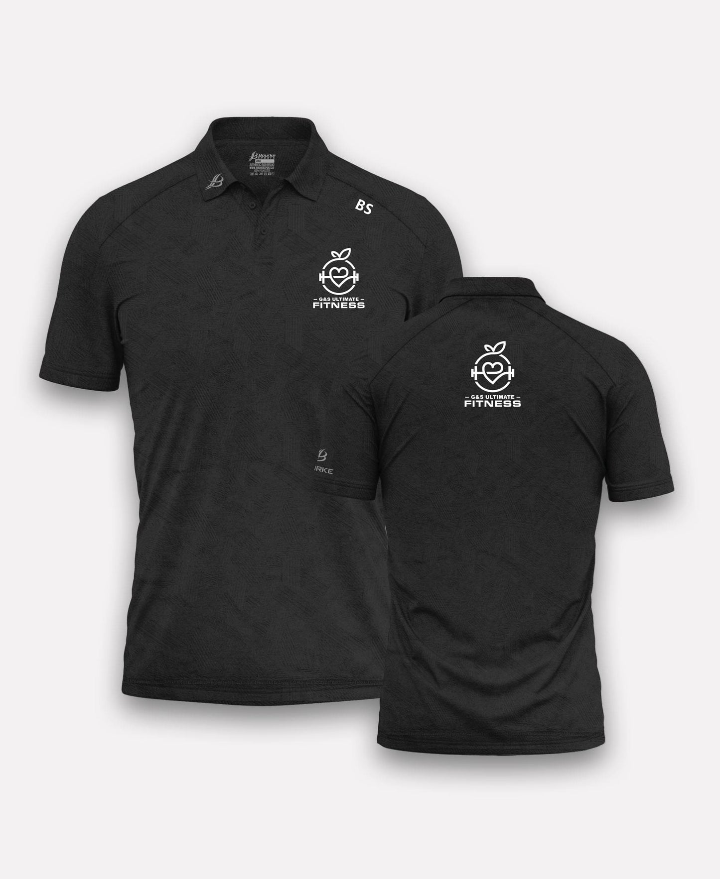 G&S Ultimate Fitness BARR Polo Shirt (Black)