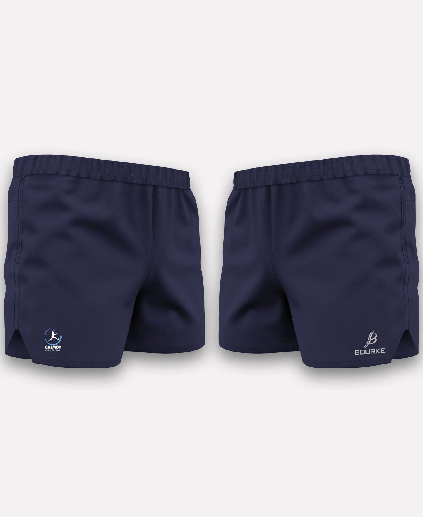 Galmoy Badminton BARR Gym Shorts (Navy)