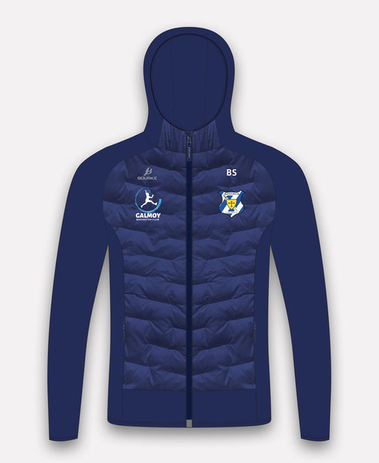 Galmoy Badminton Croga Ladies Hybrid Jacket (Navy)