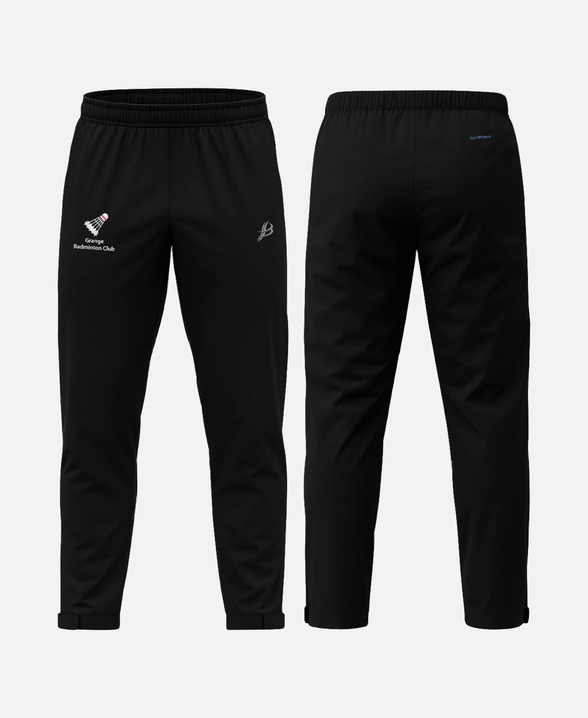 Grange Badminton TEASRA Waterproof Pants (Black)