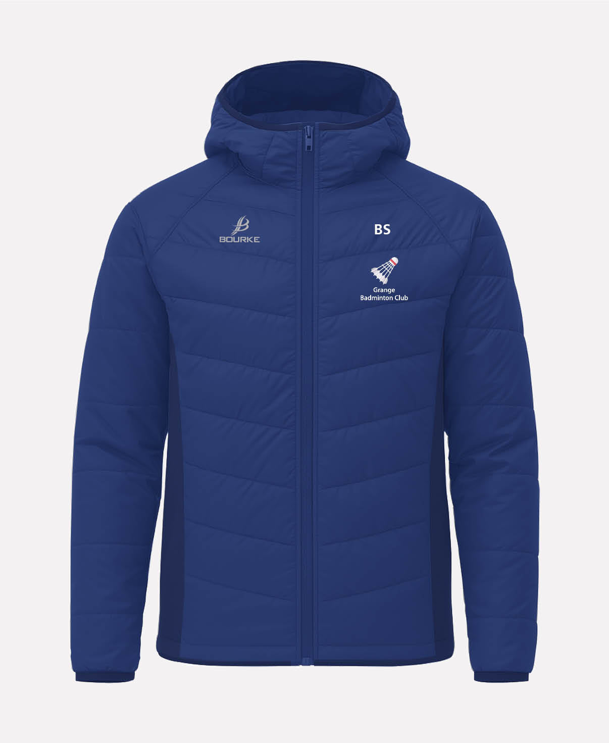 Grange Badminton FORTIS Hooded Jacket (Navy)