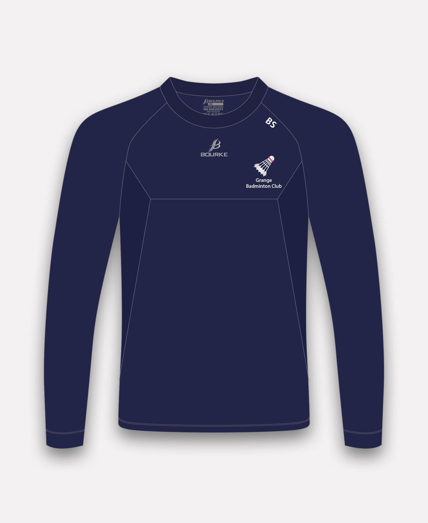 Grange Badminton BARR Crew Neck (Navy)