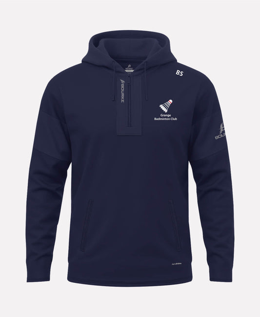 Grange Badminton TEASRA Half Zip Hoodie (Navy)