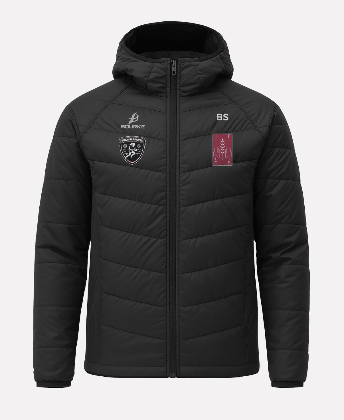 Holy Family Community School FORTIS Hooded Jacket (Black)