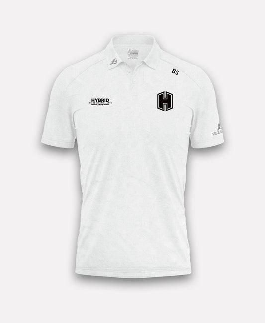 Hybrid MMA Ards BARR Polo Shirt (White)