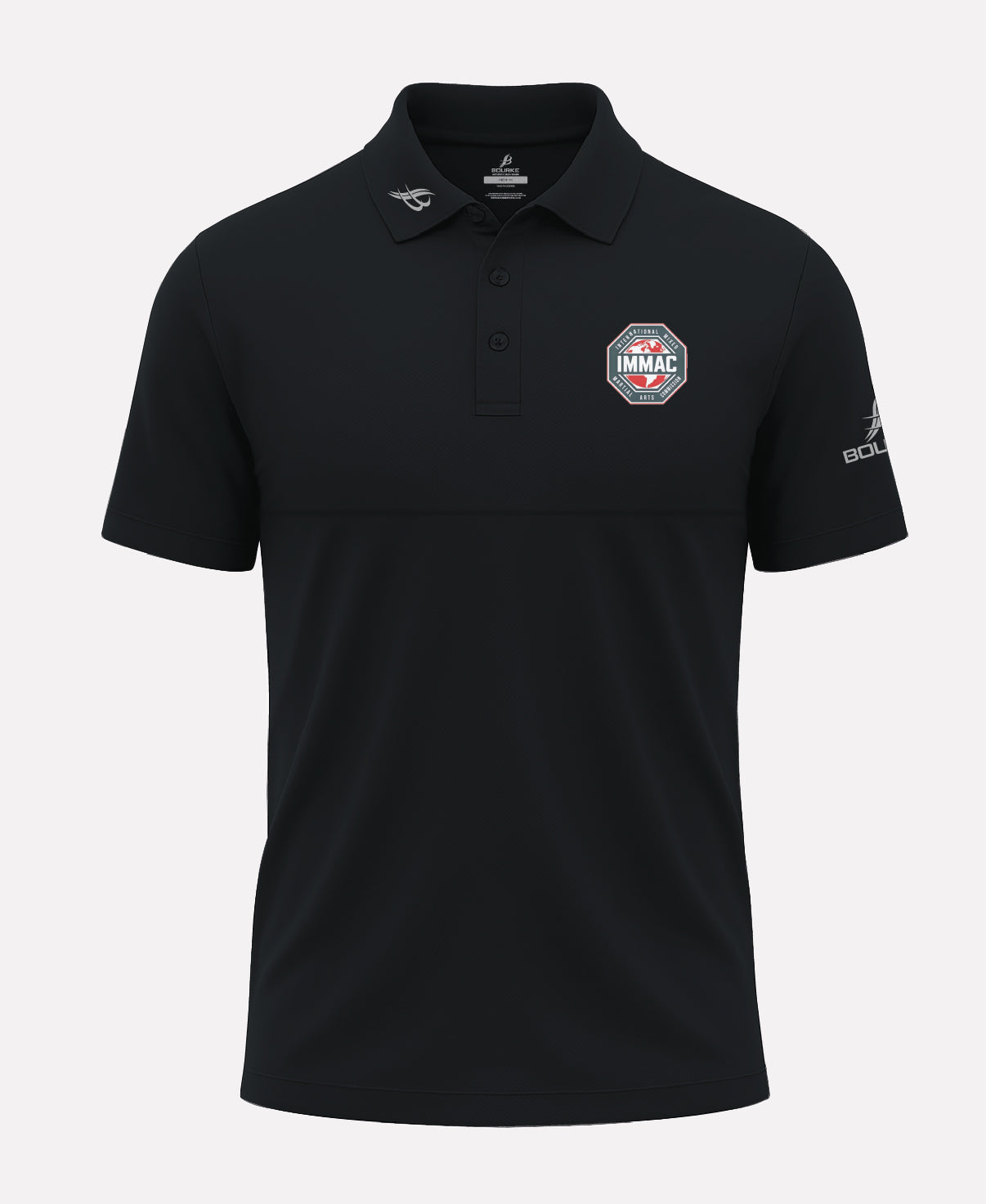 IMMAC FORTIS Polo Shirt (Black)