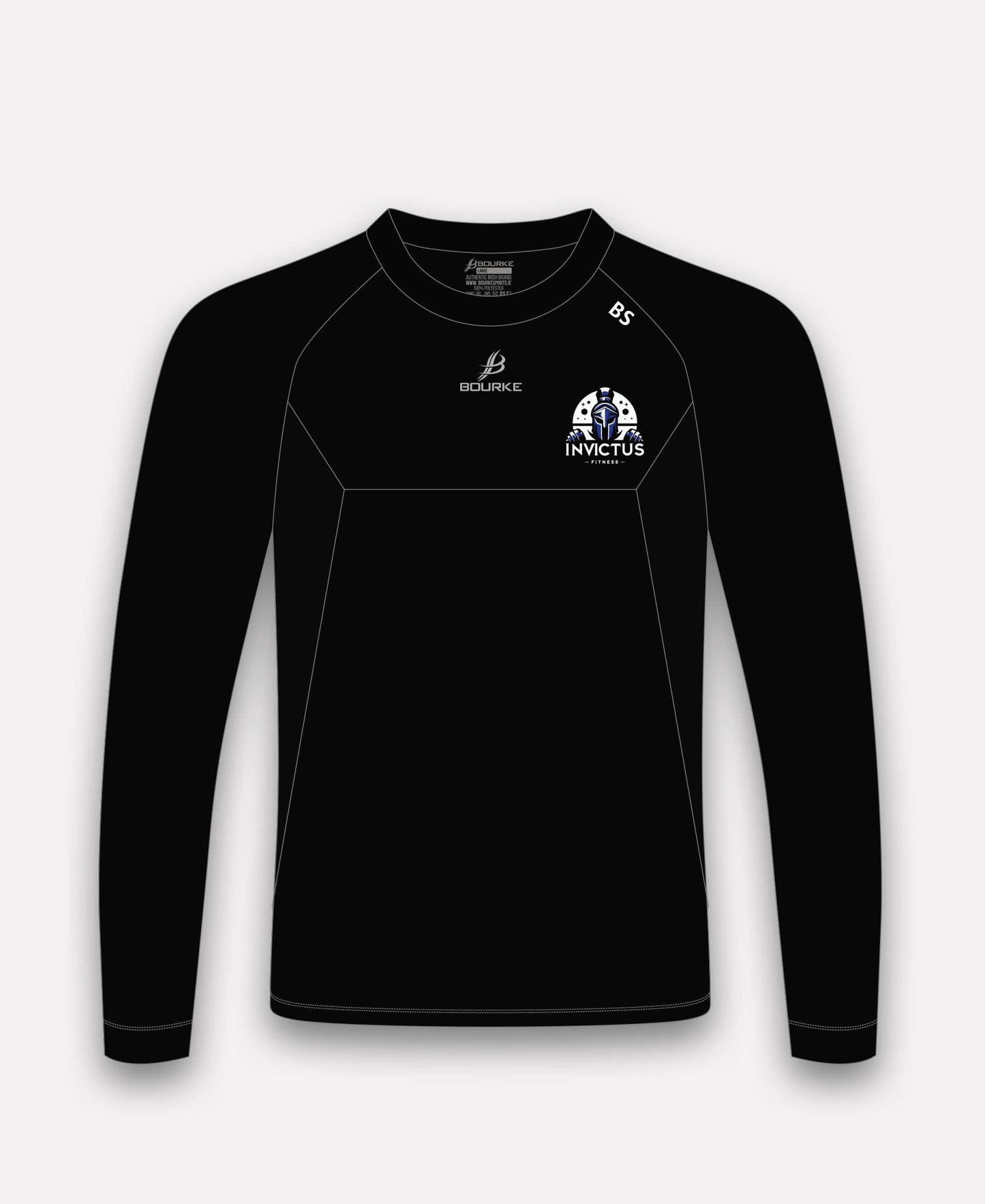 Invictus Gym BARR Crew Neck (Black)