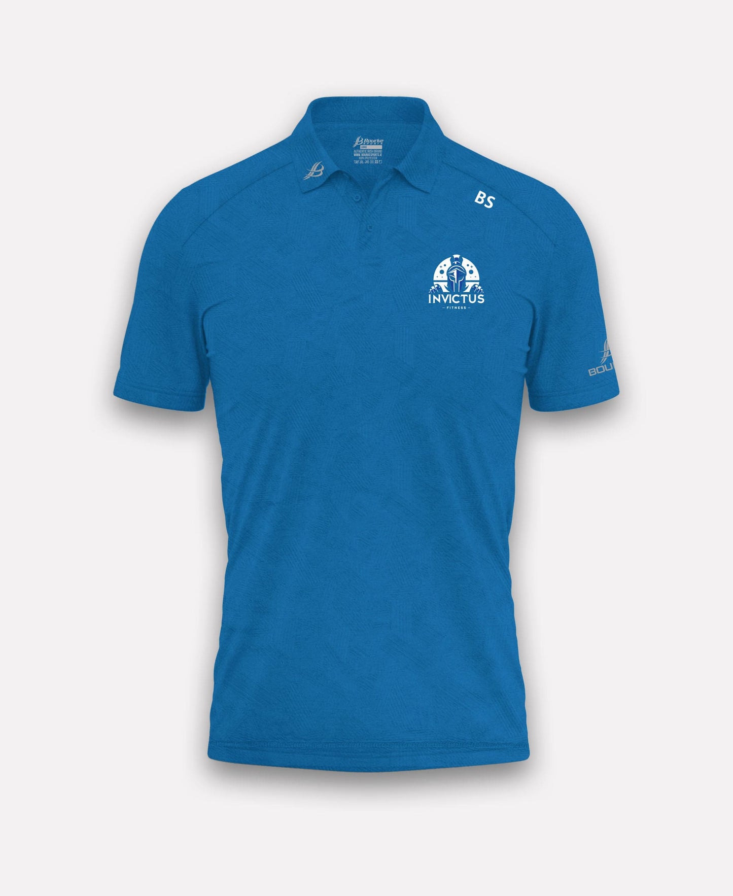 Invictus Gym BARR Polo Shirt (Blue)