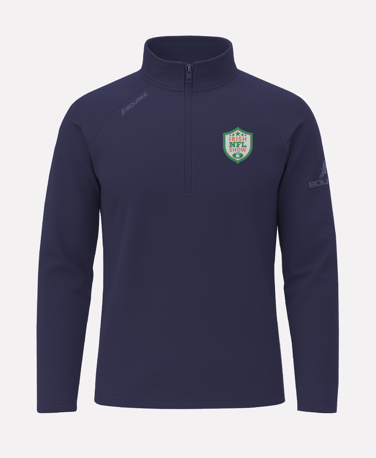 Irish NFL Show CORE Half Zip (Navy)