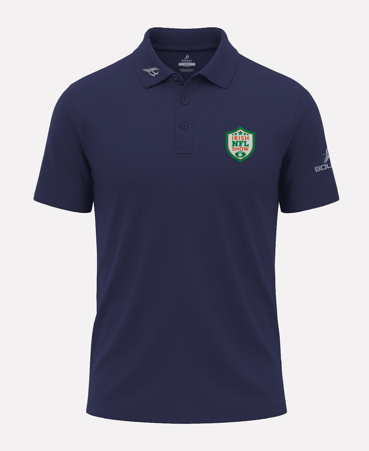 Irish NFL Show FORTIS Polo Shirt (Navy)