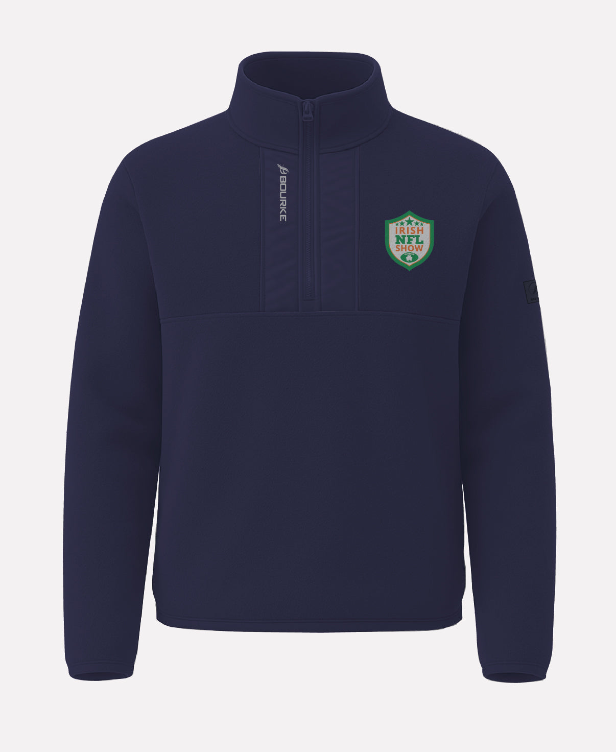 Irish NFL Show TEASRA Half Zip Fleece (Navy)