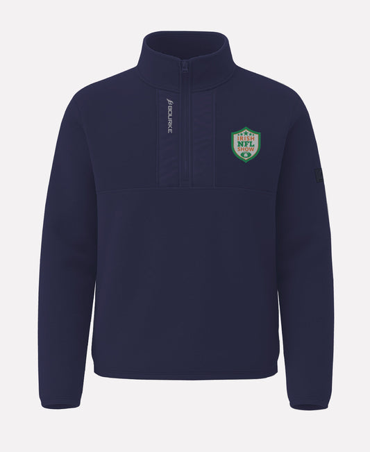 Irish NFL Show TEASRA Half Zip Fleece (Navy)