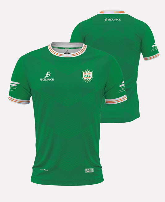 Irish NFL Show ELEMENT Jersey (Green/White)