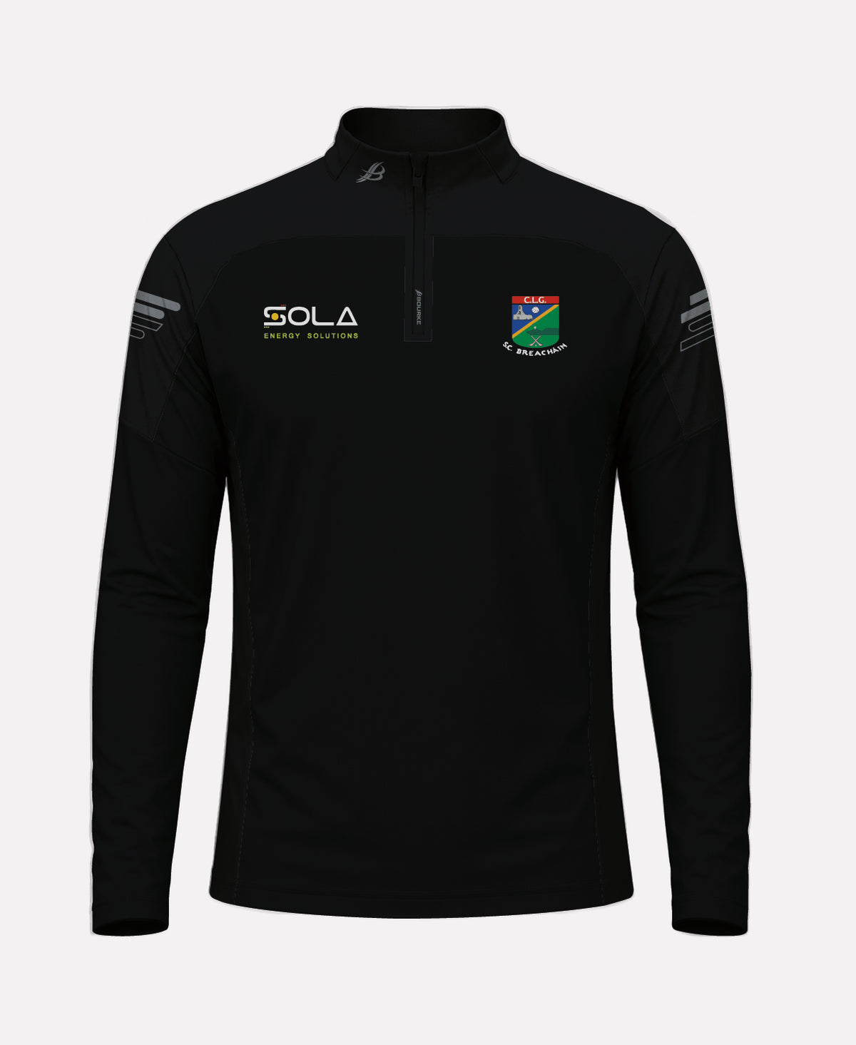 JK Brackens GAA SORA Half Zip (Black)
