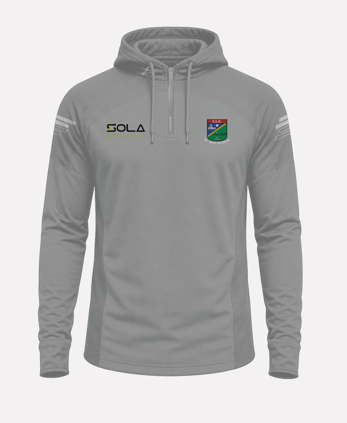 JK Brackens GAA SORA Half Zip Hoodie (Grey)