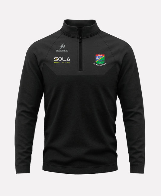 JK Brackens GAA BARR Half Zip (Black)