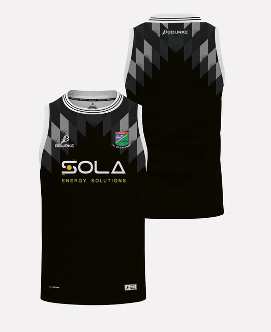 JK Brackens GAA Singlet (Black/Grey/White)
