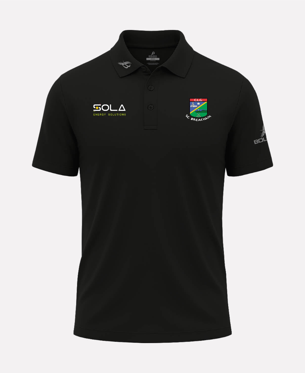 JK Brackens GAA FORTIS Polo Shirt (Black)