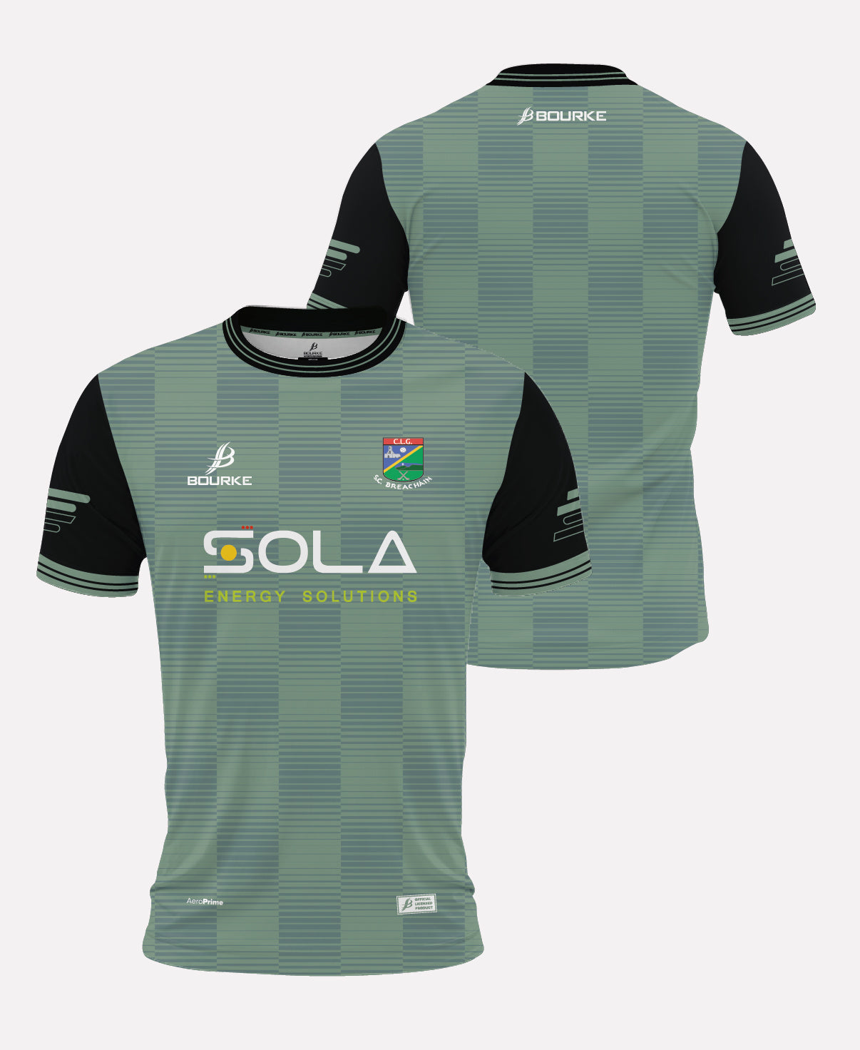 JK Brackens GAA Jersey (Sage/Black/White)