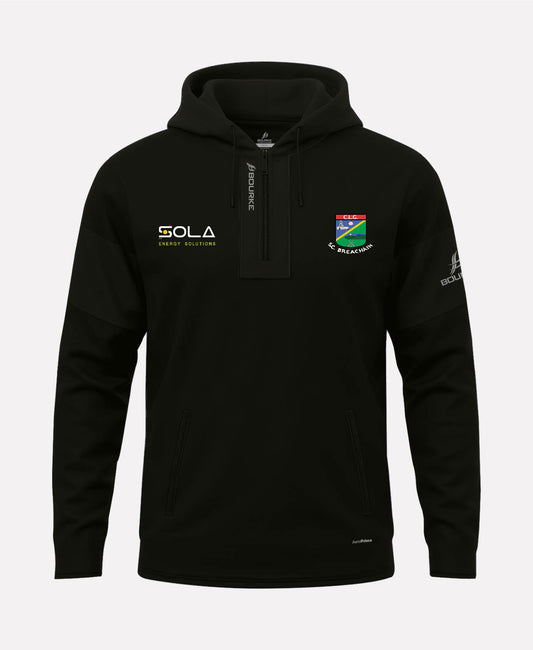 JK Brackens GAA TEASRA Half Zip Hoodie (Black)