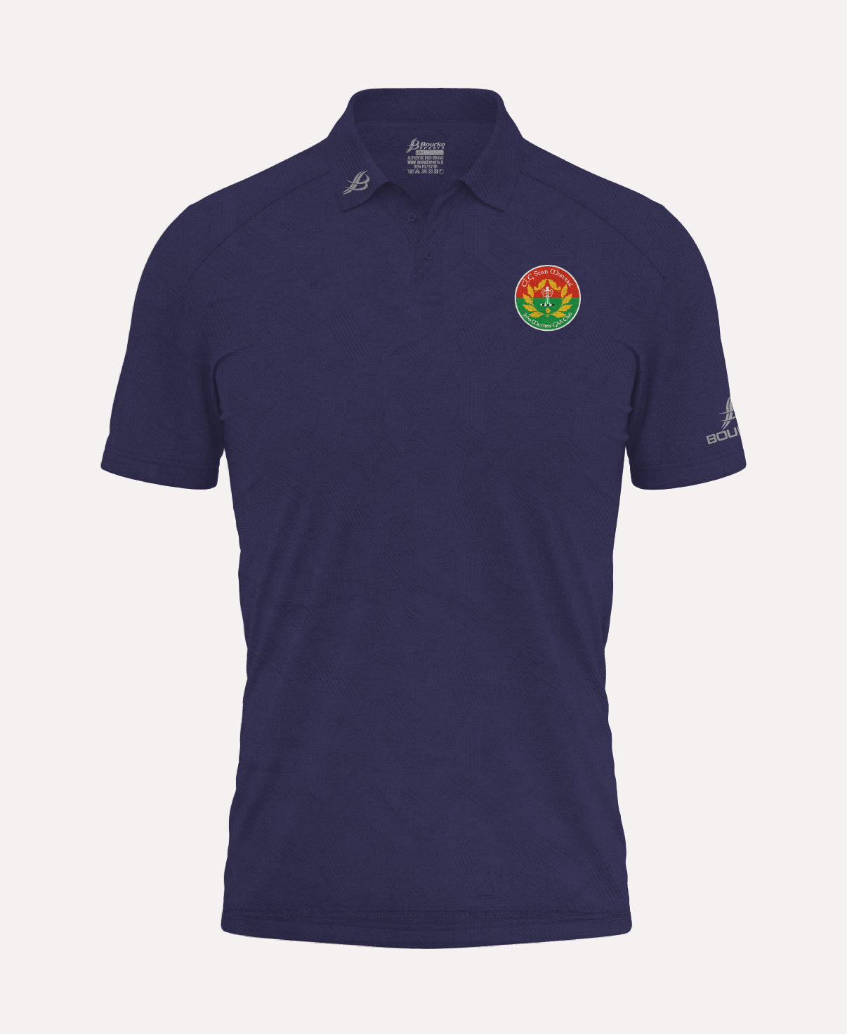 John Mitchels GAA BARR Polo Shirt (Navy)