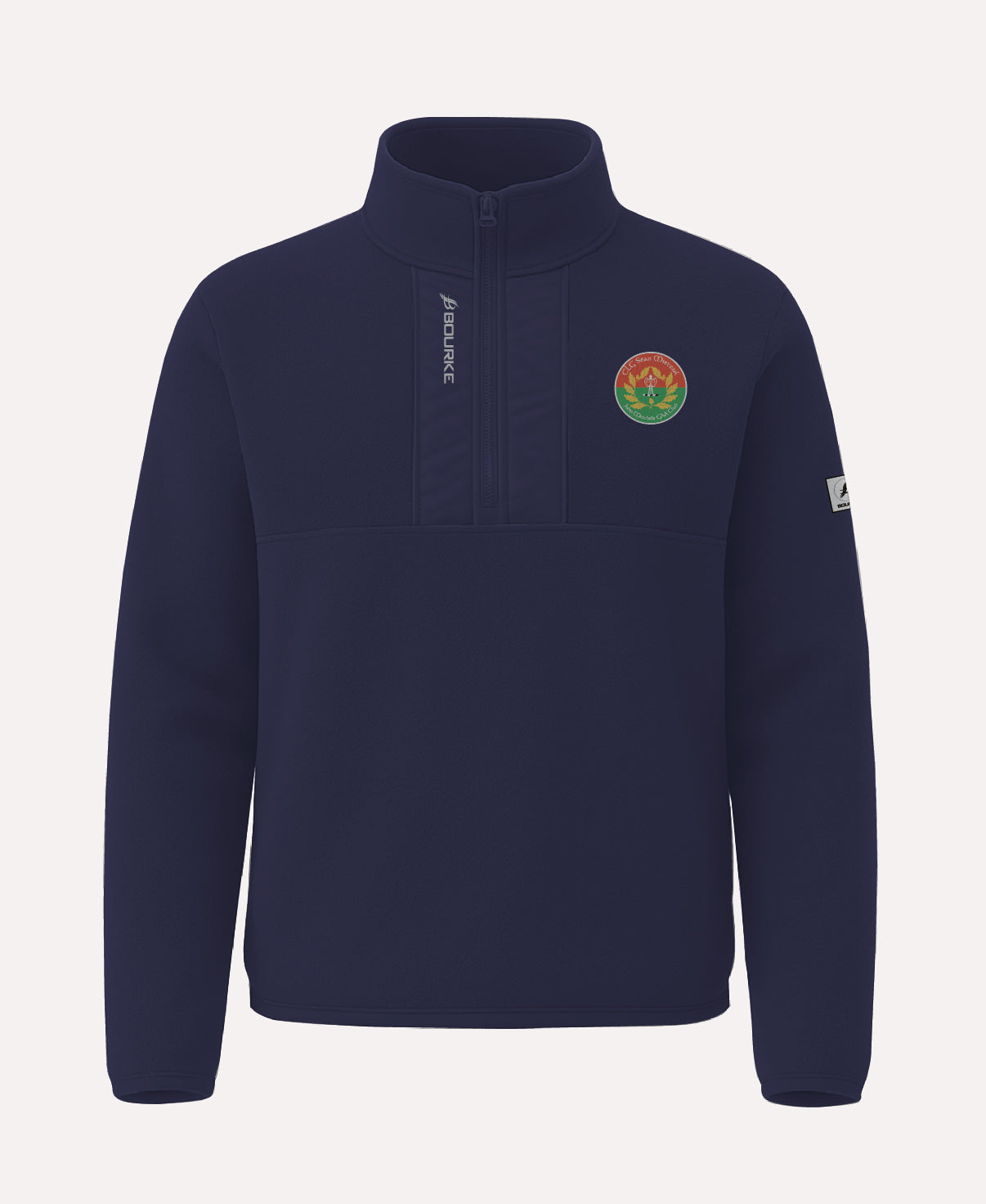 John Mitchels GAA TEASRA Half Zip Fleece (Navy)
