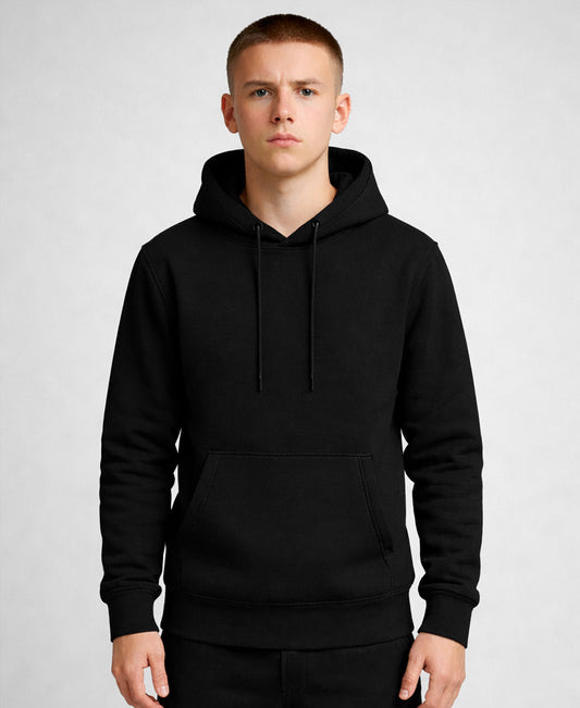 TEASRA Kids Pullover Hoodie (Black)