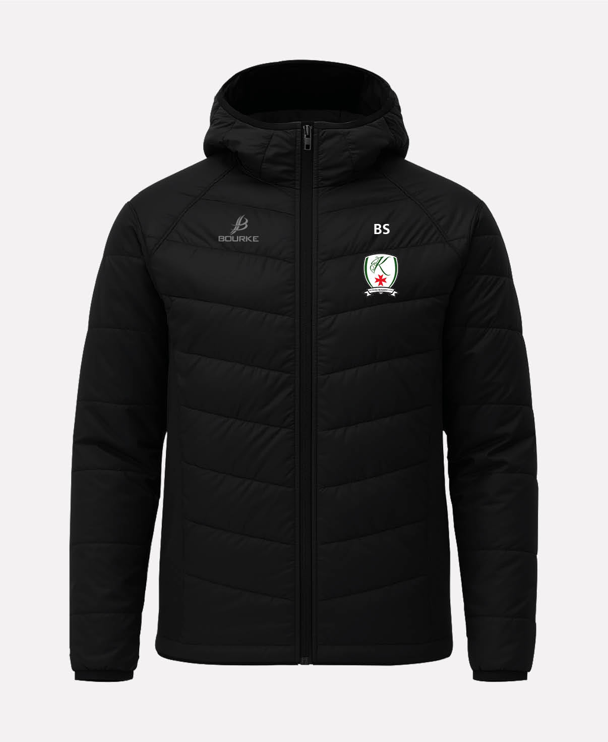 Kilfrush Crusaders FC FORTIS Hooded Jacket (Black)