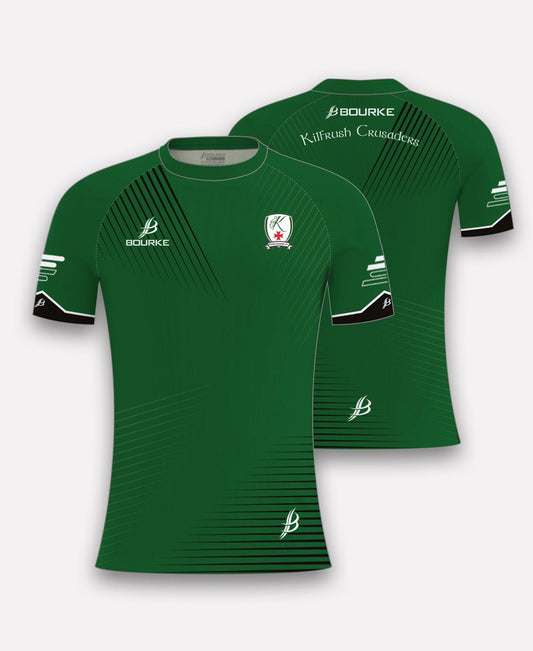 Kilfrush Crusaders FC Training Jersey (Green/Black)