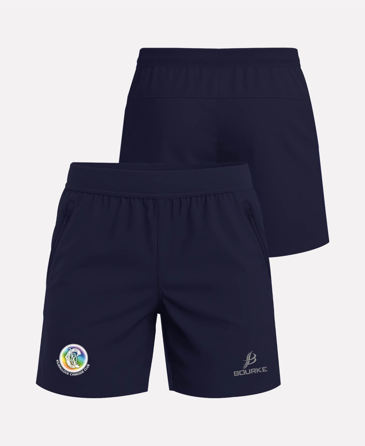 Kilmallock Camogie FORTIS Gym Shorts (Navy)