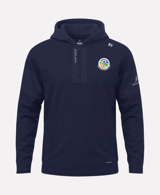 Kilmallock Camogie TEASRA Half Zip Hoodie (Navy)