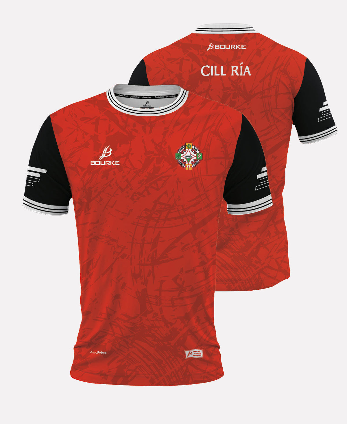 Kilrea Camogie Training Jersey 26/27 (Red/Black)