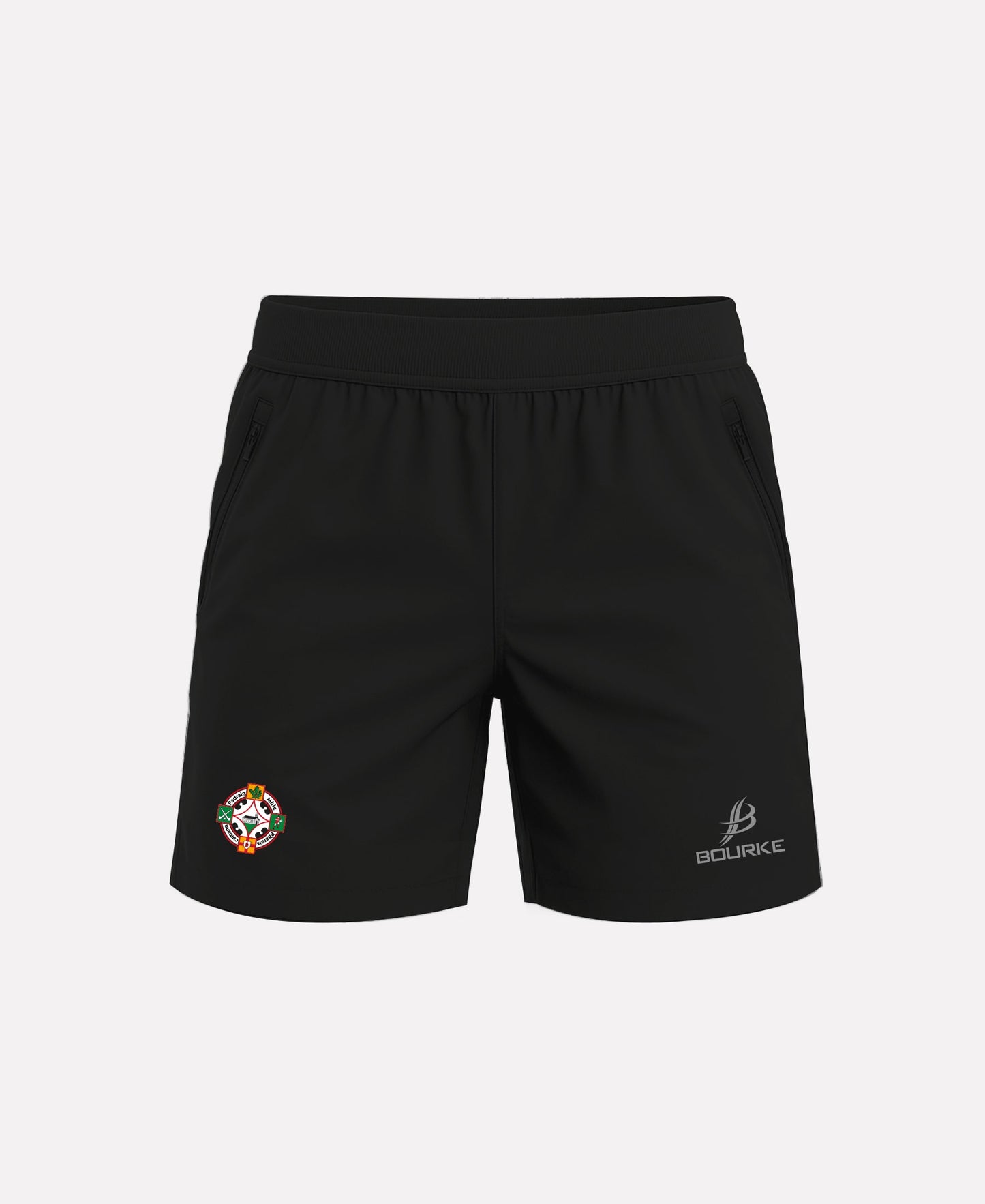 Kilrea Camogie FORTIS Gym Shorts (Black)