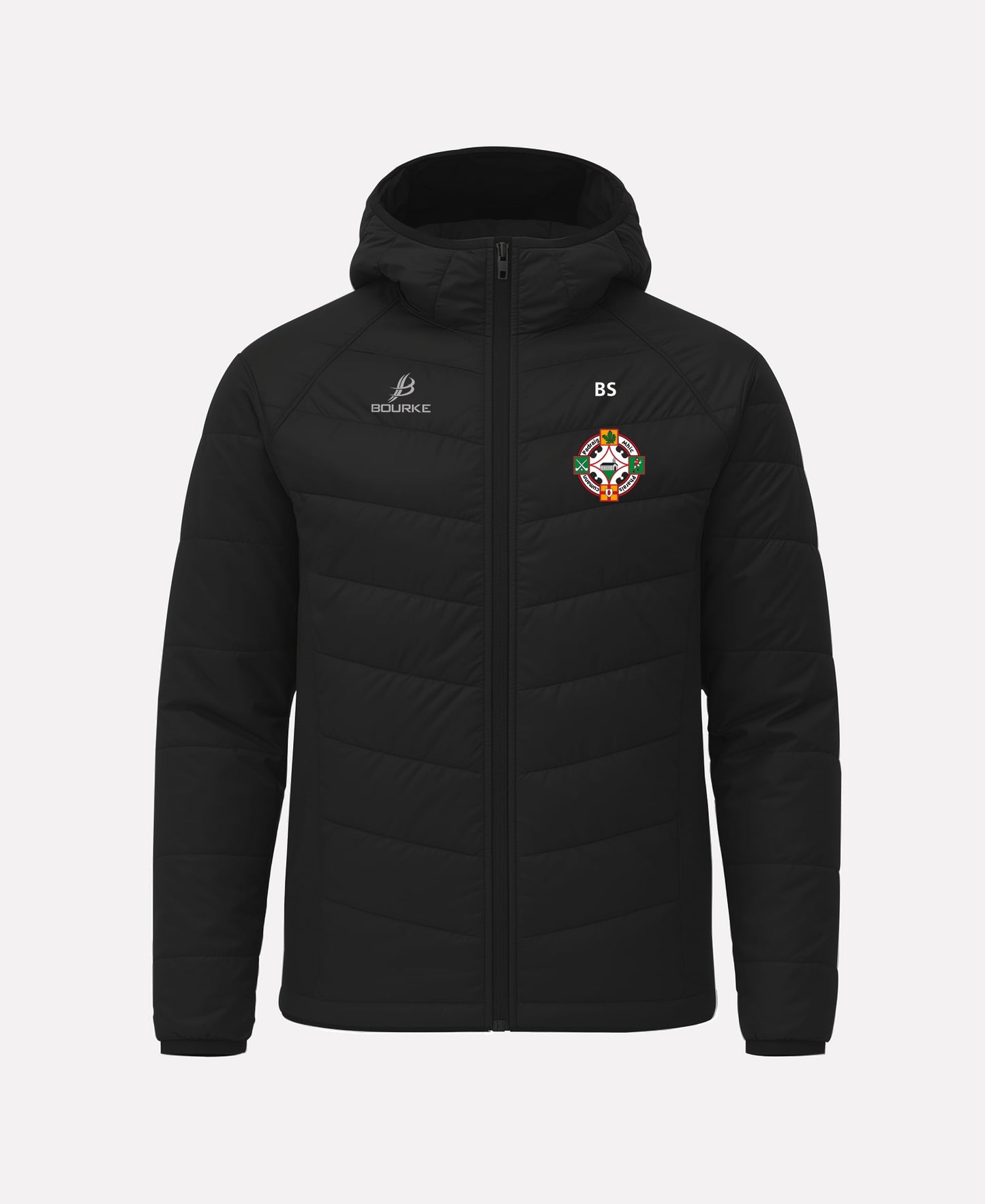 Kilrea Camogie FORTIS Hooded Jacket (Black)