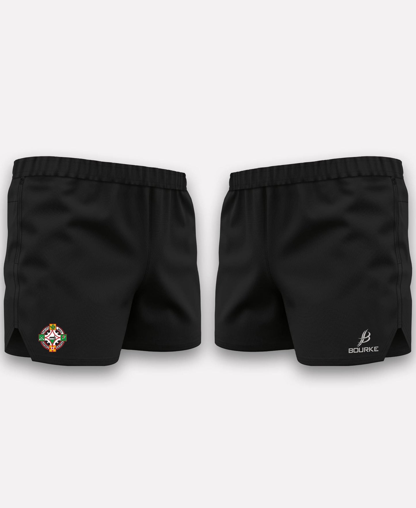 Kilrea Camogie BARR Gym Shorts (Black)