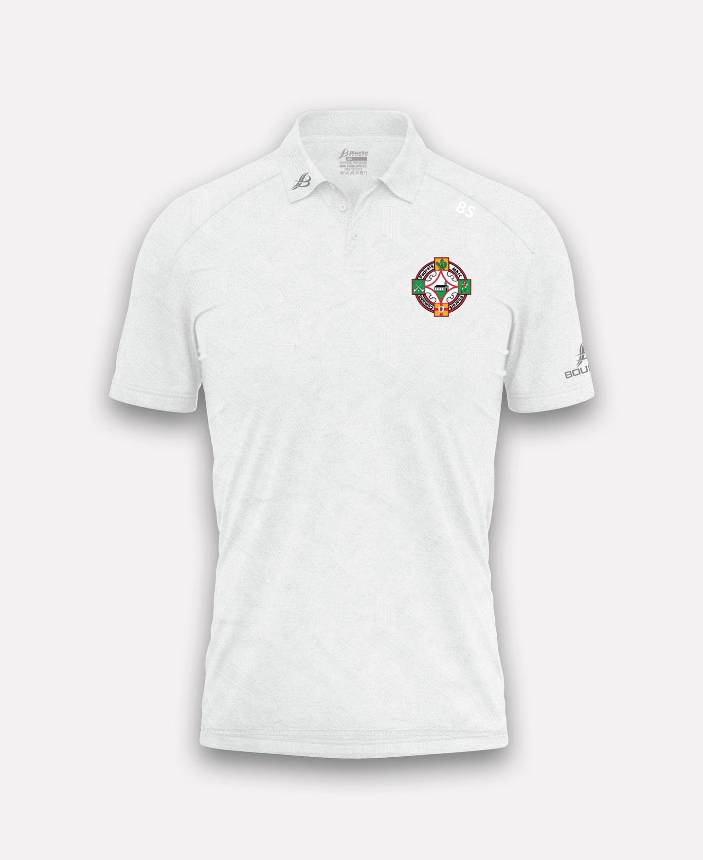 Kilrea Camogie BARR Polo Shirt (White)