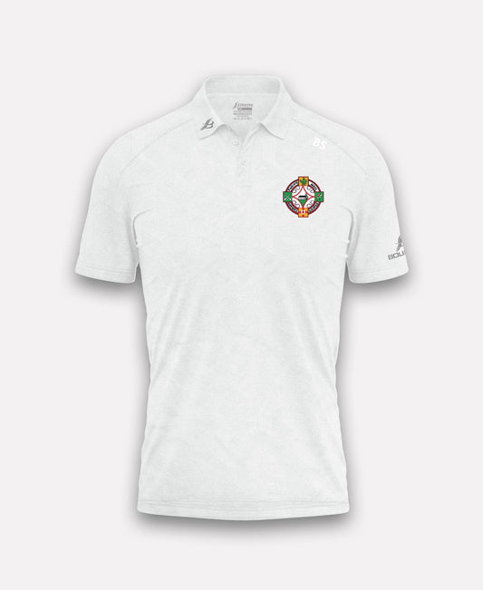 Kilrea Camogie BARR Polo Shirt (White)