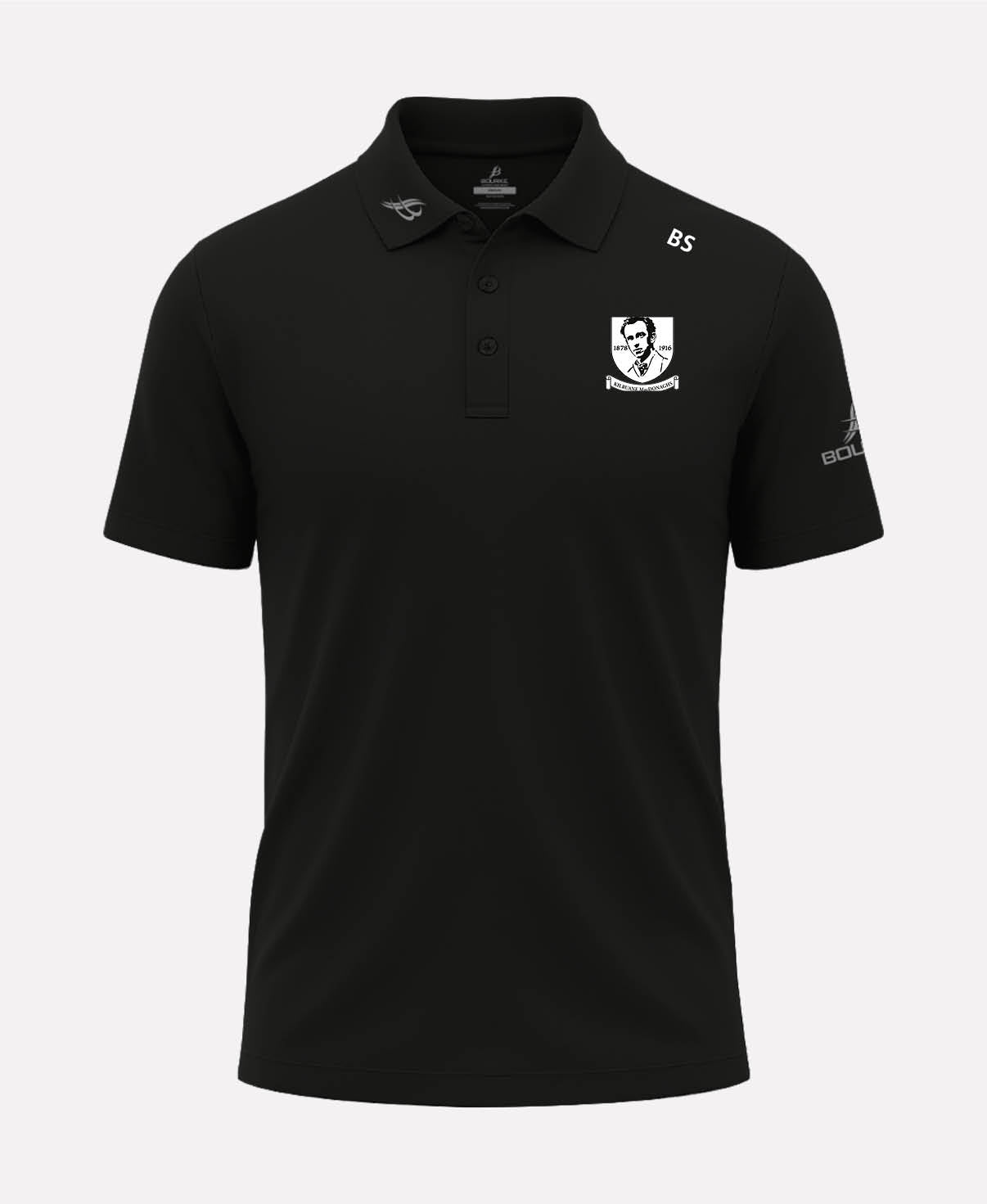 Kilruane MacDonaghs GAA FORTIS Polo Shirt (Black)