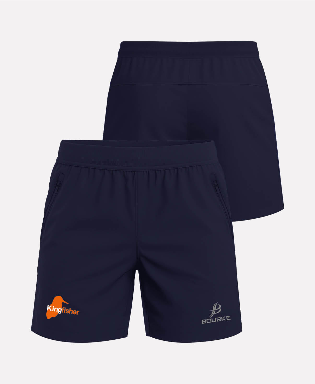 Kingfisher Swimming Club FORTIS Gym Shorts (Navy)