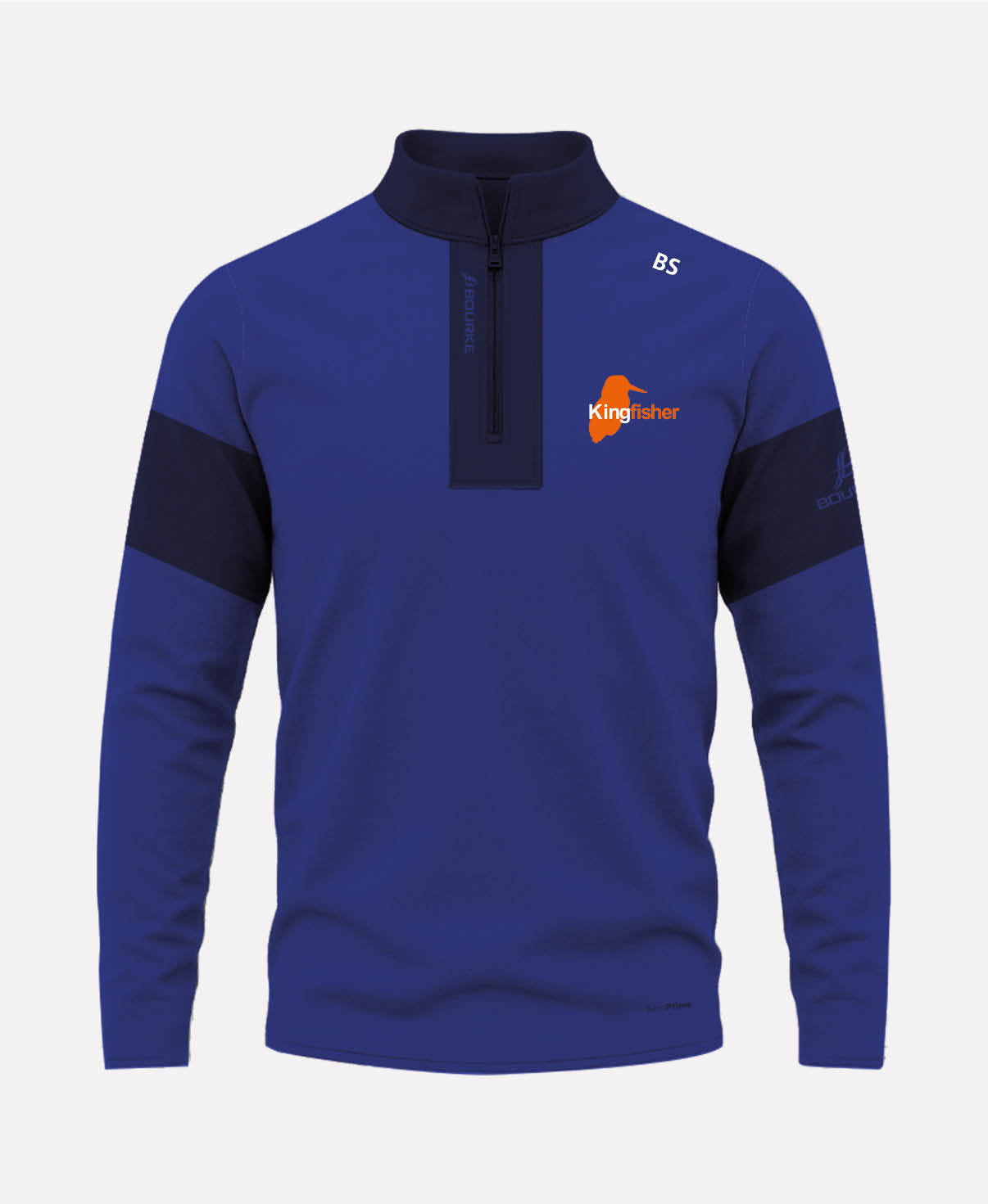 Kingfisher Swimming Club TEASRA Half Zip (Navy/Blue)